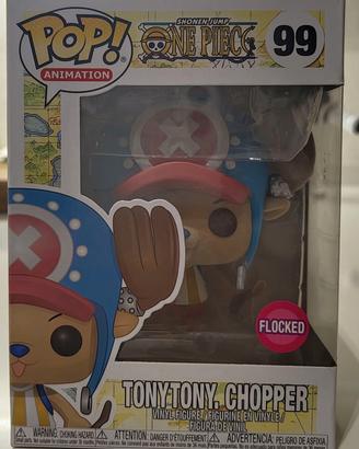 funko pop One piece chopper 99 flocked velluto