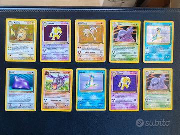 Carte Pokemon Set Fossil