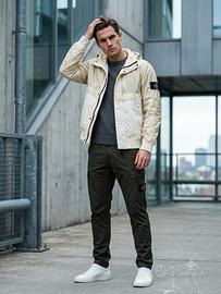 Giubbotto Stone Island Cream / Off-White