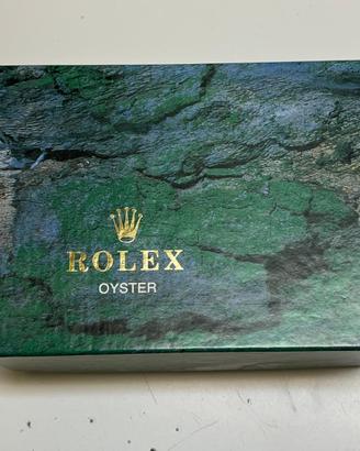 Scatola Rolex Oyster completa con pouch – perfetta