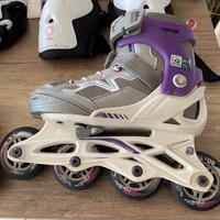 Pattini bambina Decathlon con accessori n. 29-32