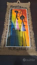 Arazzo Dipinto Souvenir  Dominicana 