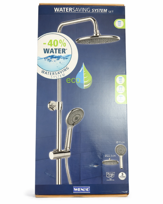 Sistema Doccia Wenko Regolabile 75-120cm