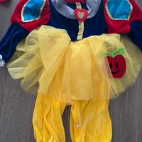 Vestito carnevale biancaneve