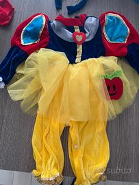 Vestito carnevale biancaneve