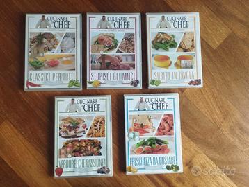 5 DVD Cucinare da chef, le ricette Umberto Zanassi