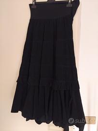 Gonna donna usata nero