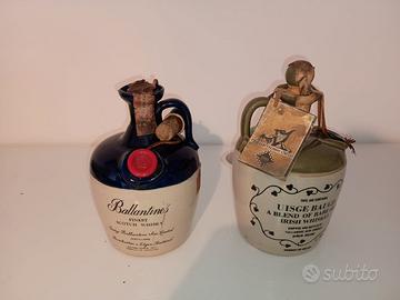 Ballantines, Tullamore Dew Whisky  bottiglie sigil