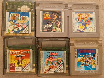 giochi cartucce gameboy e gameboy color