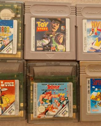 giochi cartucce gameboy e gameboy color