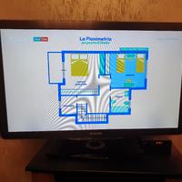 TV  philips 37 pollici con decoder 