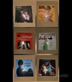 6 dischi in vinile vintage