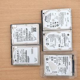 Lotto Hard Disk 2.5" – vari modelli 160‑250GB