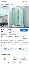 cabina box doccia idromassaggio