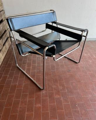 Poltroncina Sedia Vintage poltrona Wassily design