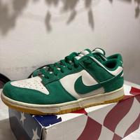 Nike dunk low camosciate verdi