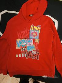 felpa duff bambino 10/12 anni