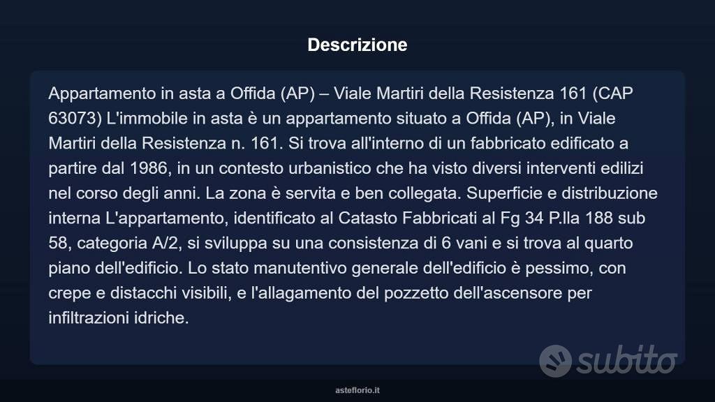 Appartamento – Offida, Borgo Cappuccini - Vista 5
