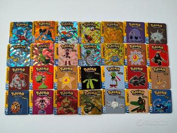 Pokémon Advanced Staks Panini 28 magneti
