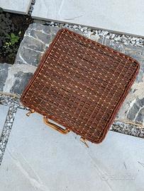 Cesta in rattan per pic nic