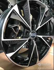 4 CERCHI LEGA 17 X AUDI A3 Q2 Q3 GOLF T-ROC TIQUAN