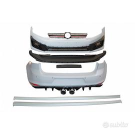 Volkswagen Golf 7 Bodykit R400 look con scarico