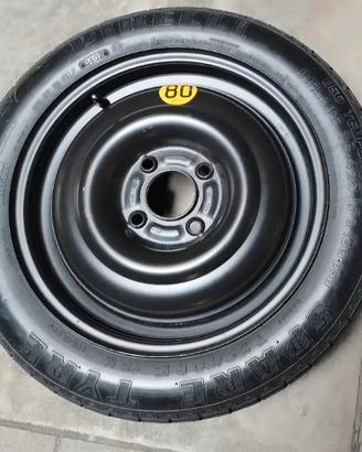ruotino di scorta ford Focus fiesta  4 fori