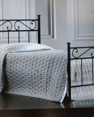 letto singolo in ferro battuto bontempi