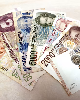 Lotto Banconote Lire Repubblica d'Italia