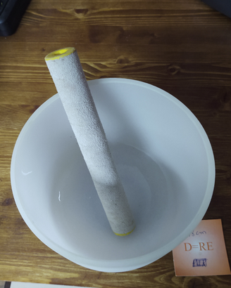 Campana in quarzo per musicoterapia