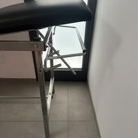 Lettino medicale nero