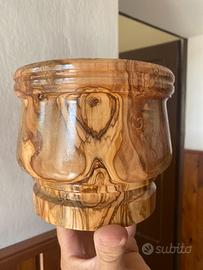 Vaso in legno