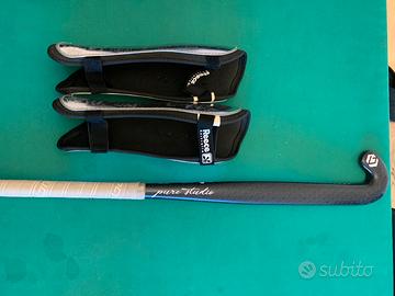 Mazza da hockey e parastinchi