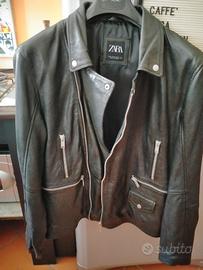 giubbotto.. Chiodo in vera pelle 