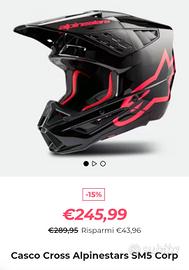 Casco Alpinestars Sm5 M 