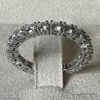 ANELLO FEDINA ORO 18kt. DIAMANTI NATURALI ct. 1,56