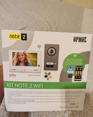 kit videocitofono note 2 wifi 1723/96u