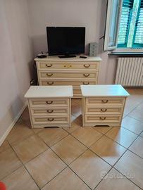 cassettiera+ comodini