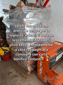 LEGNA DA ARDERE SU BANCALI 