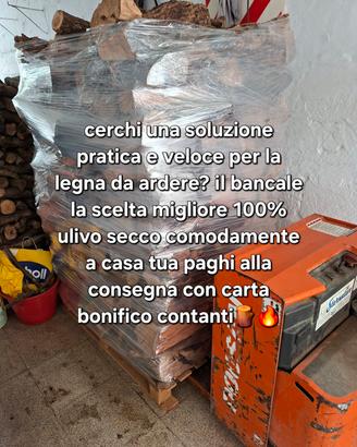 LEGNA DA ARDERE SU BANCALI 