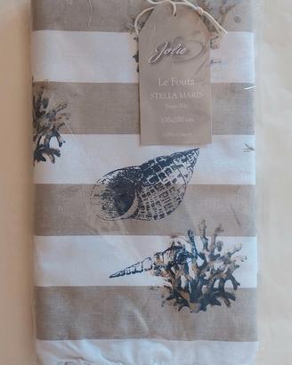 Telo mare Le Fouta 100% Cotone Stella Maris Tinto
