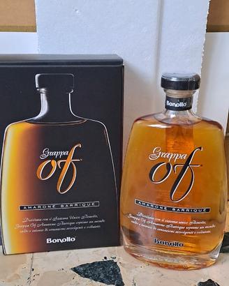 Grappa Amarone Bonollo OF Barrique Distillato 0,35