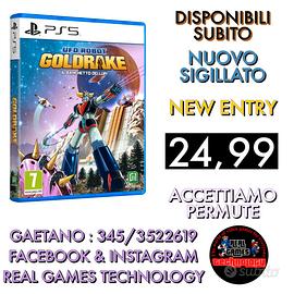 UFO ROBOT GOLDRAKE PS5 NUOVO SIGILLATO