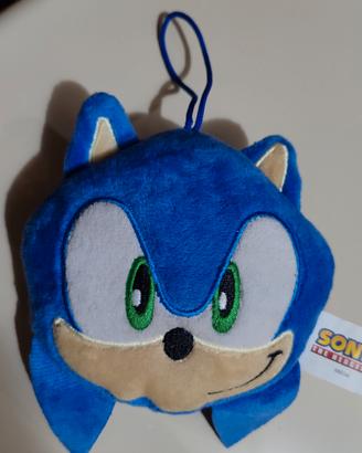 Sonic the Hedgehog portachiavi peluche 