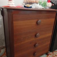 mobiletto cassettiera fasciatoio 