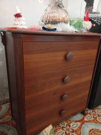 mobiletto cassettiera fasciatoio 