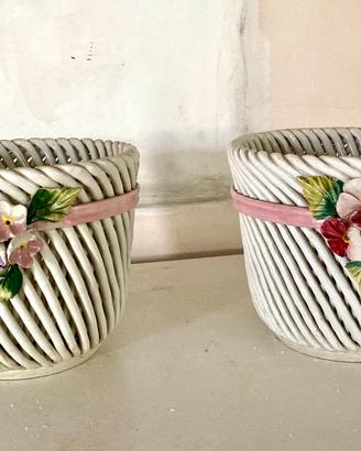Vasi Capodimonte vintage