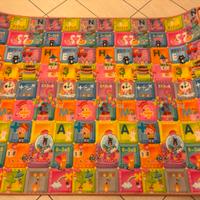 Tappeto gioco bambini double face
