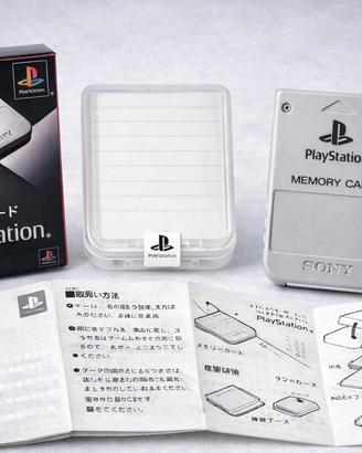 Memory Card PS1 SCPH-1020 box giapponese