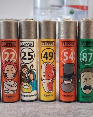 Collezione clipper Smorfia napoletana